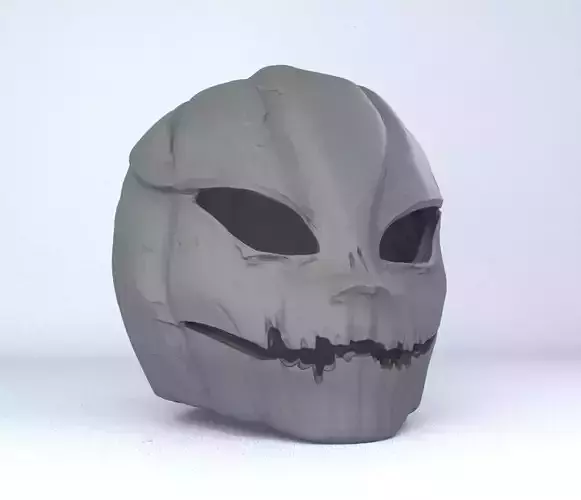 Scary Halloween Pumpkin Mask
