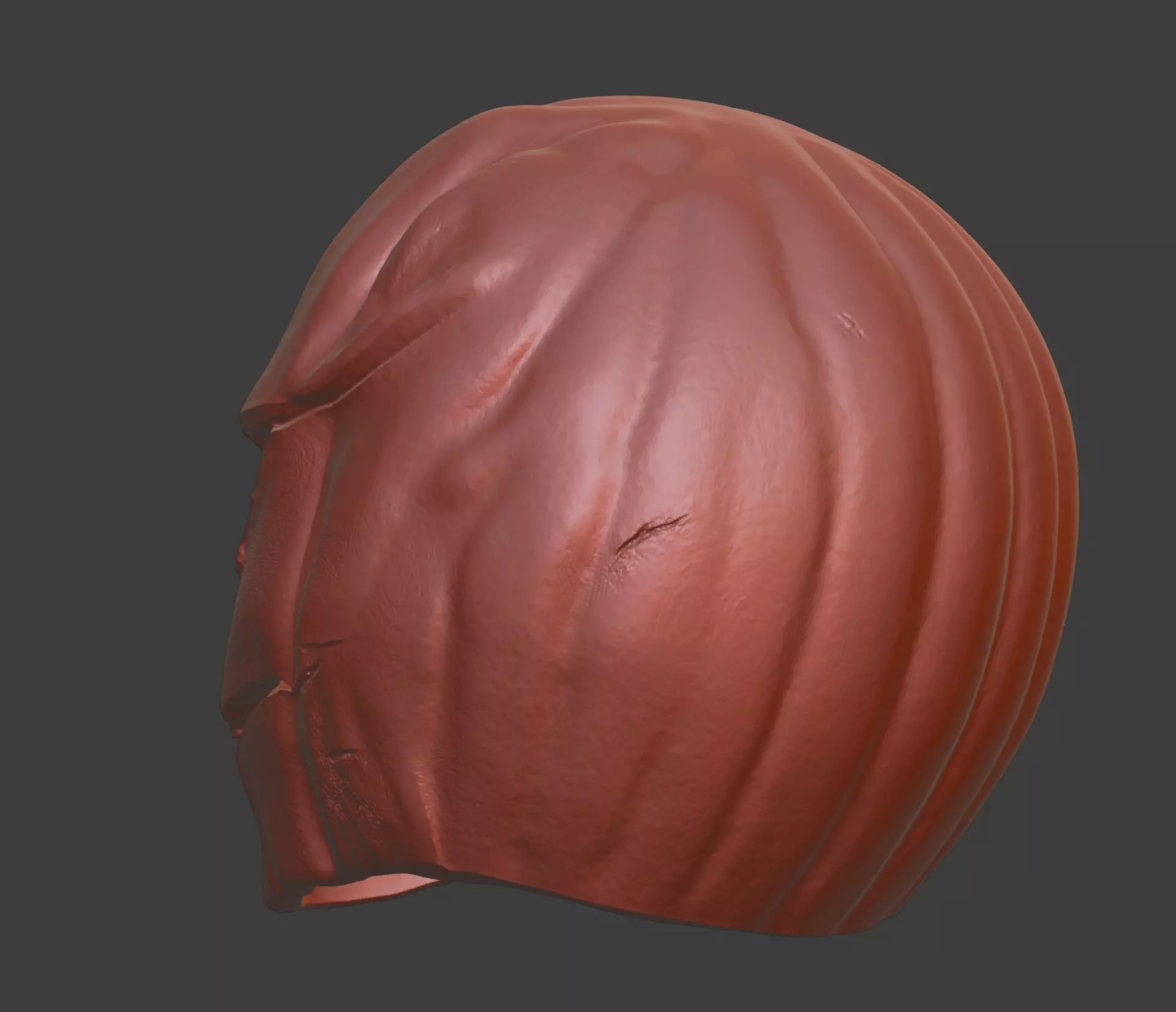 Scary Halloween Pumpkin Mask 3D print model_7