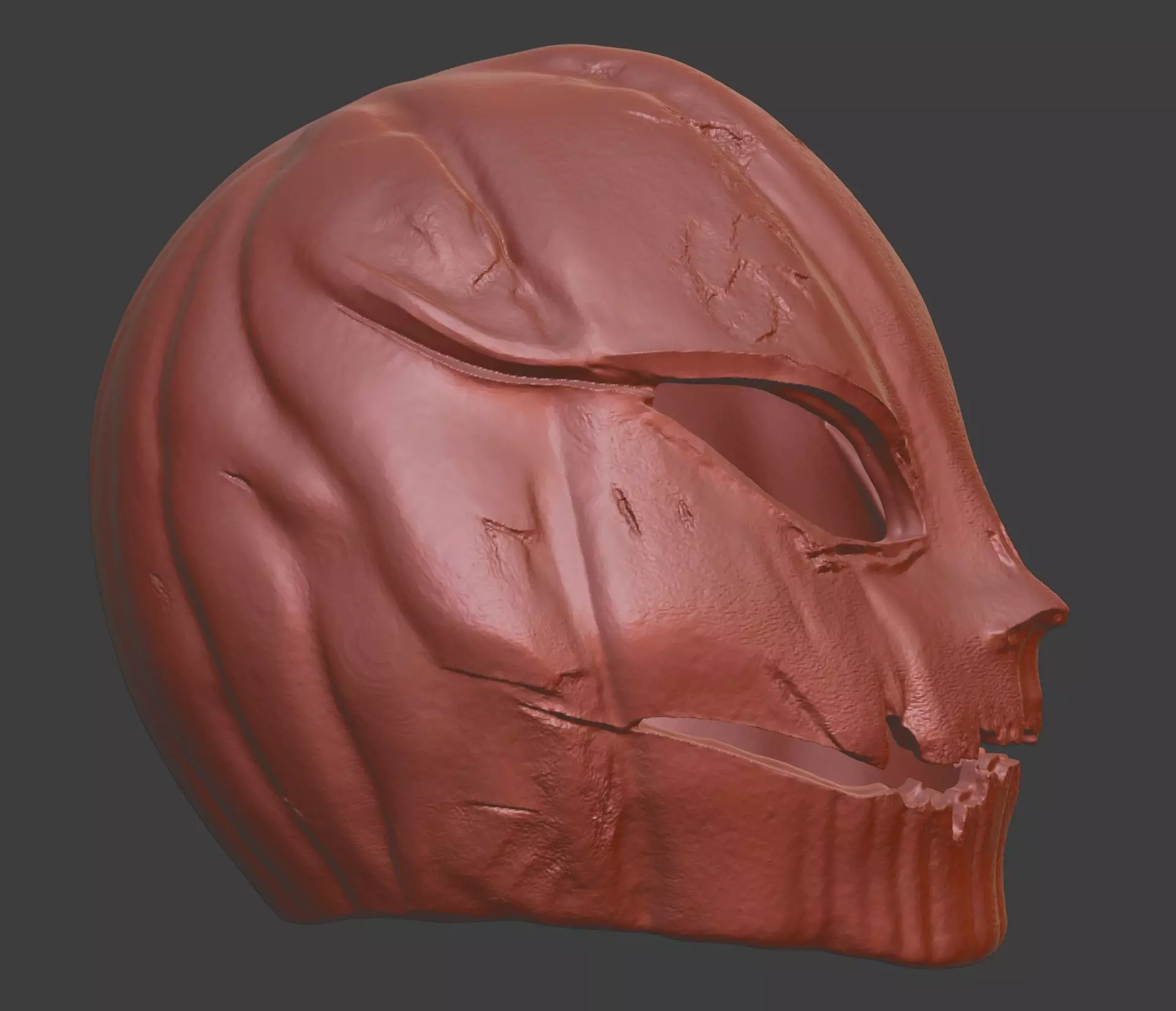 Scary Halloween Pumpkin Mask 3D print model_6