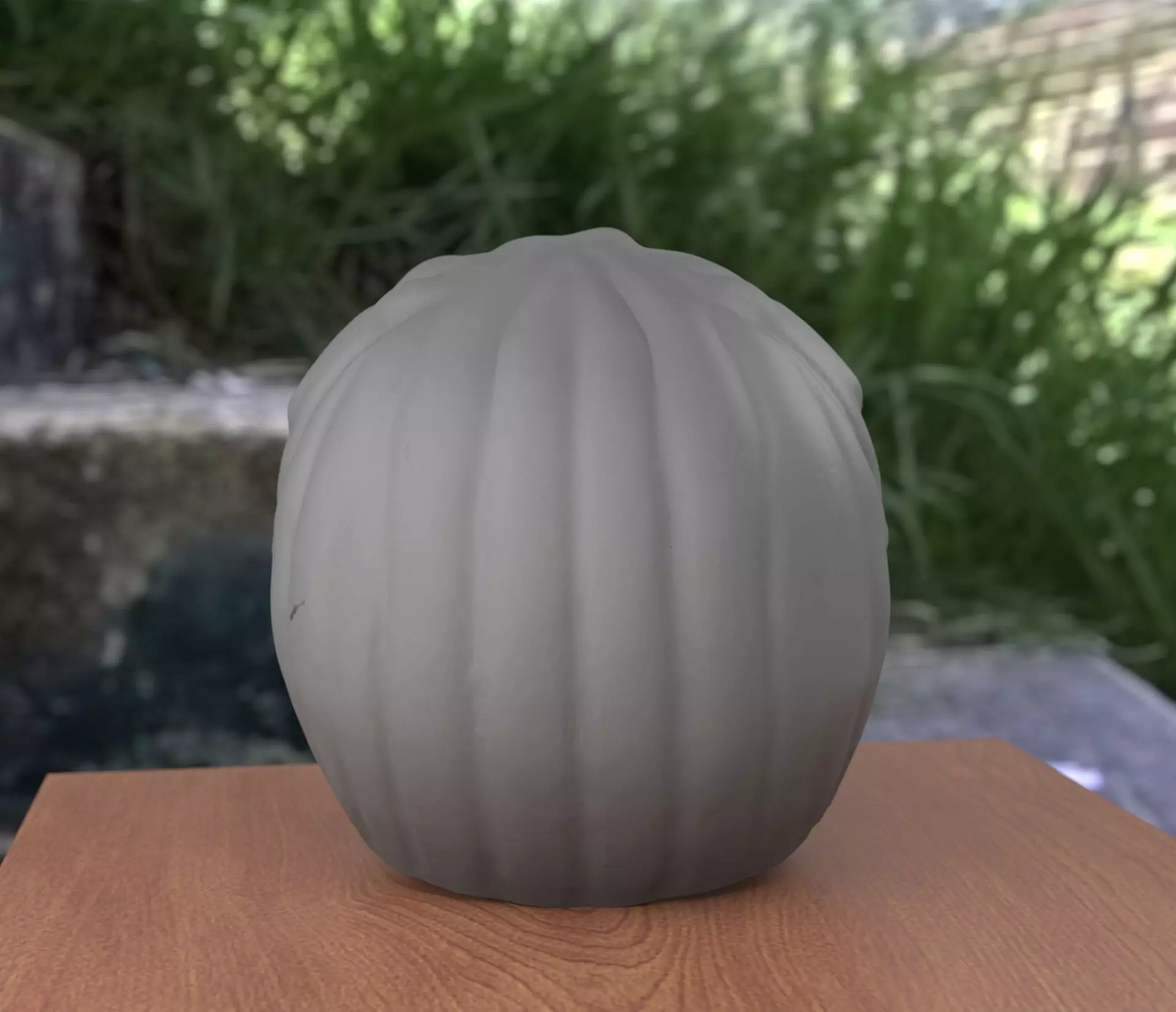 Scary Halloween Pumpkin Mask 3D print model_3