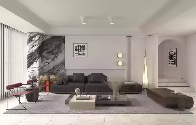 Living Room Scene 14