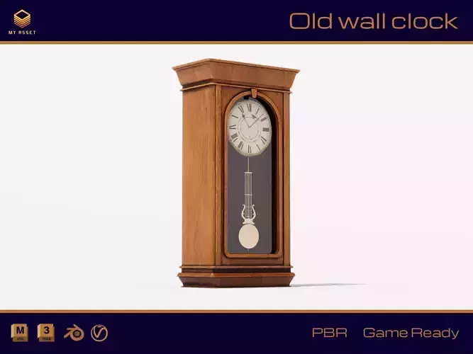 Old wall clock