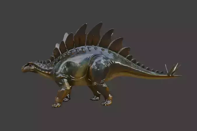 Stegosaurus 3D model dinosaur 3D model sculpture STL 