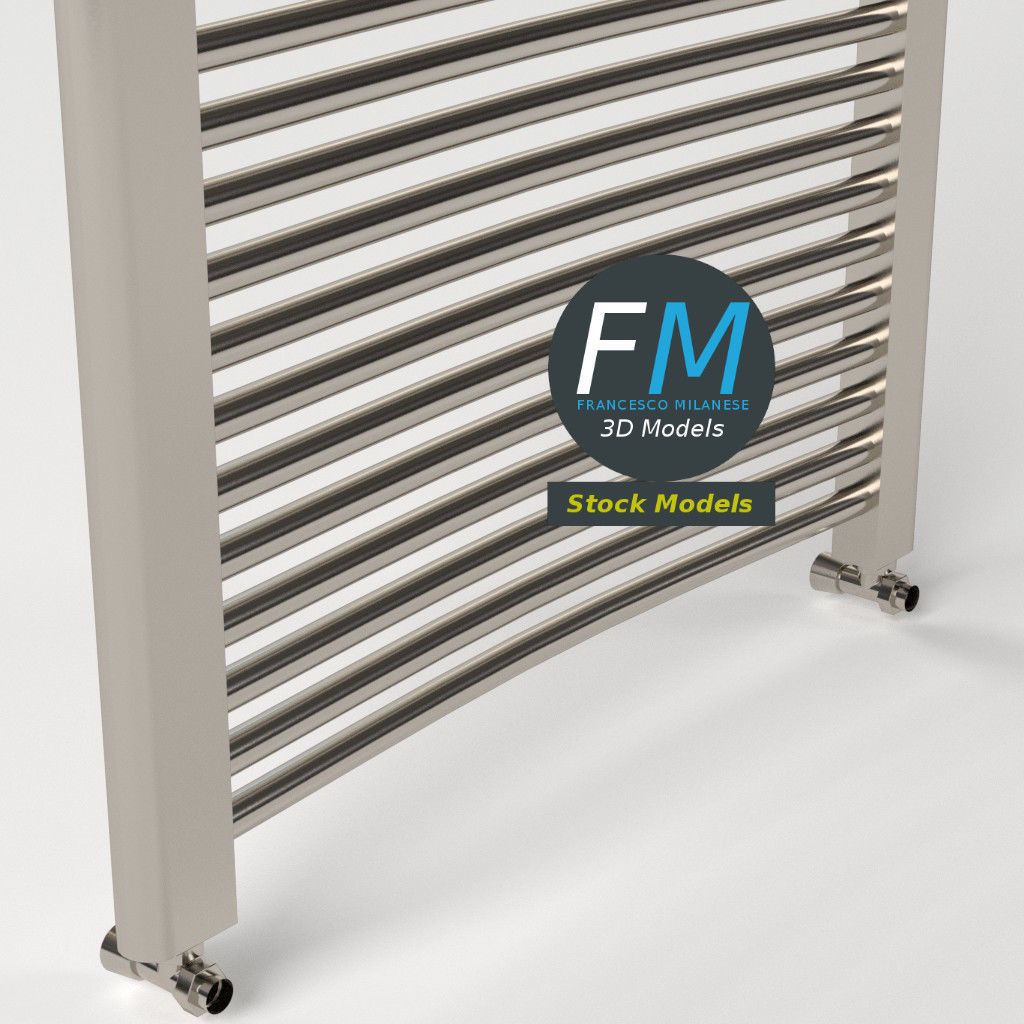 Towel radiator 2 3D model_5