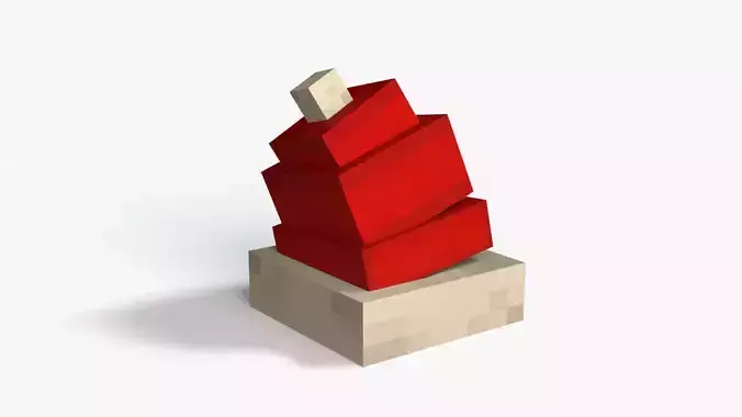 Minecraft Christmas Hat