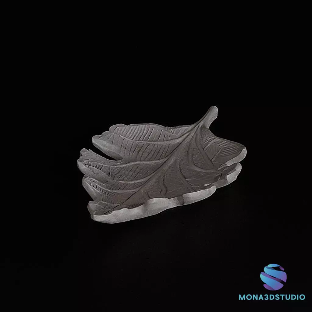  Autumn Leaf Dish-Trinket Tray - 3D Printable Model 3D print model_3
