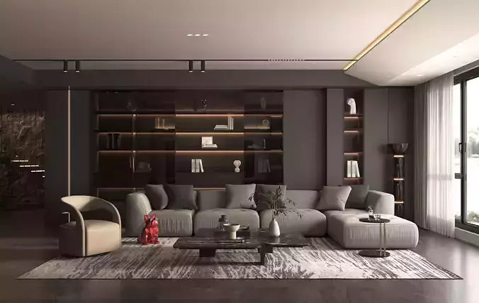 Living Room Scene 17