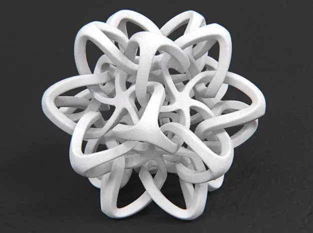 Interlocked Star Nest 3D print model