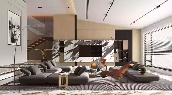 Living Room Scene 18