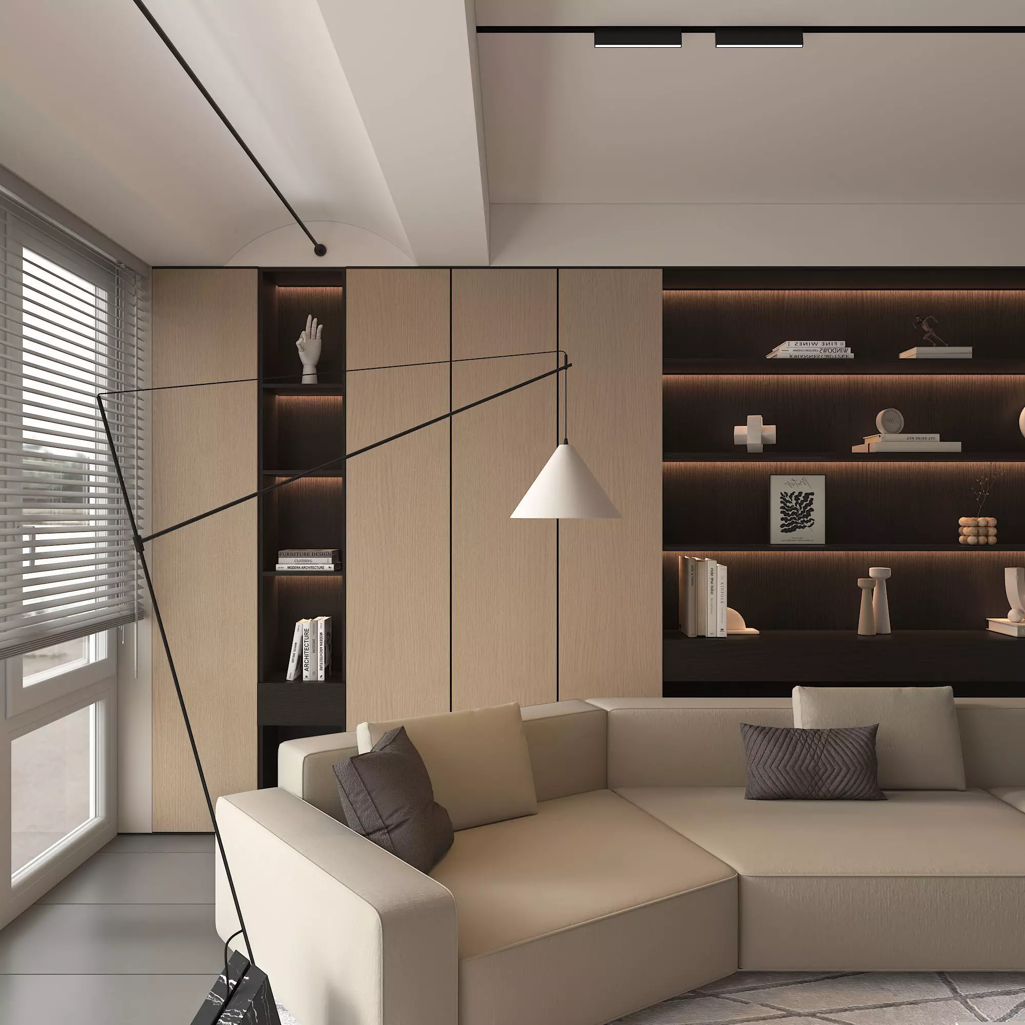 Living Room Scene 19 3D model_6