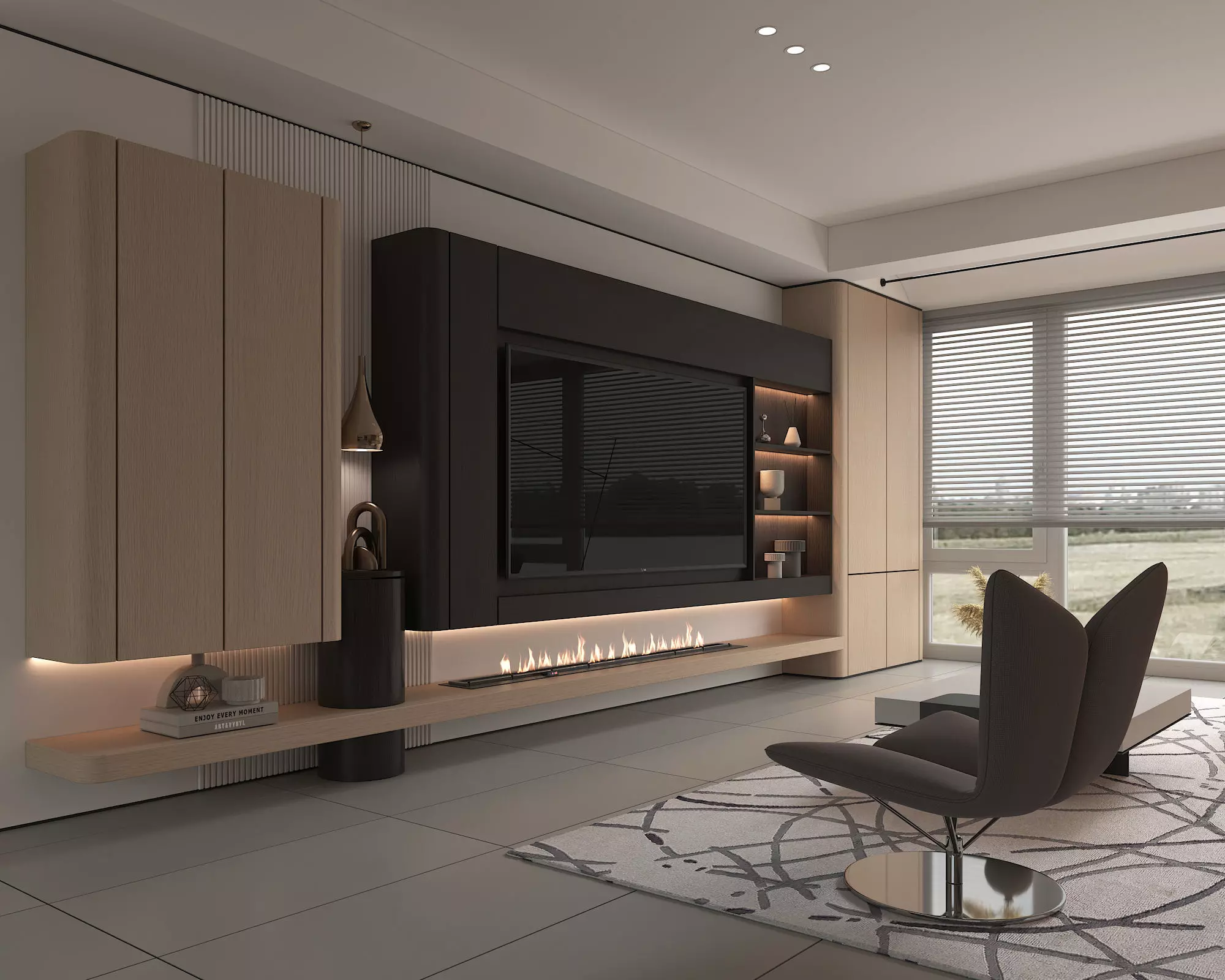 Living Room Scene 19 3D model_5