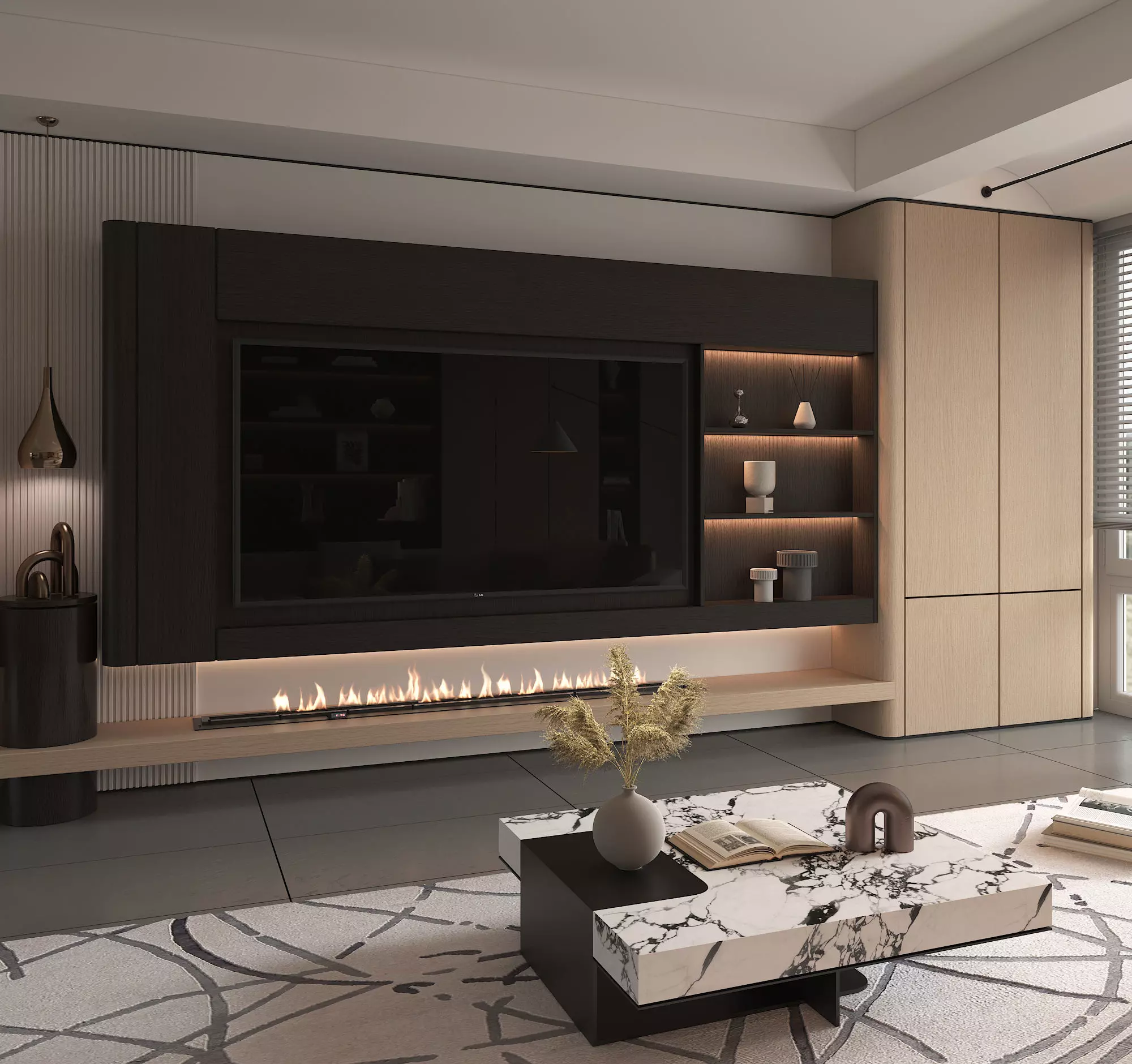 Living Room Scene 19 3D model_3