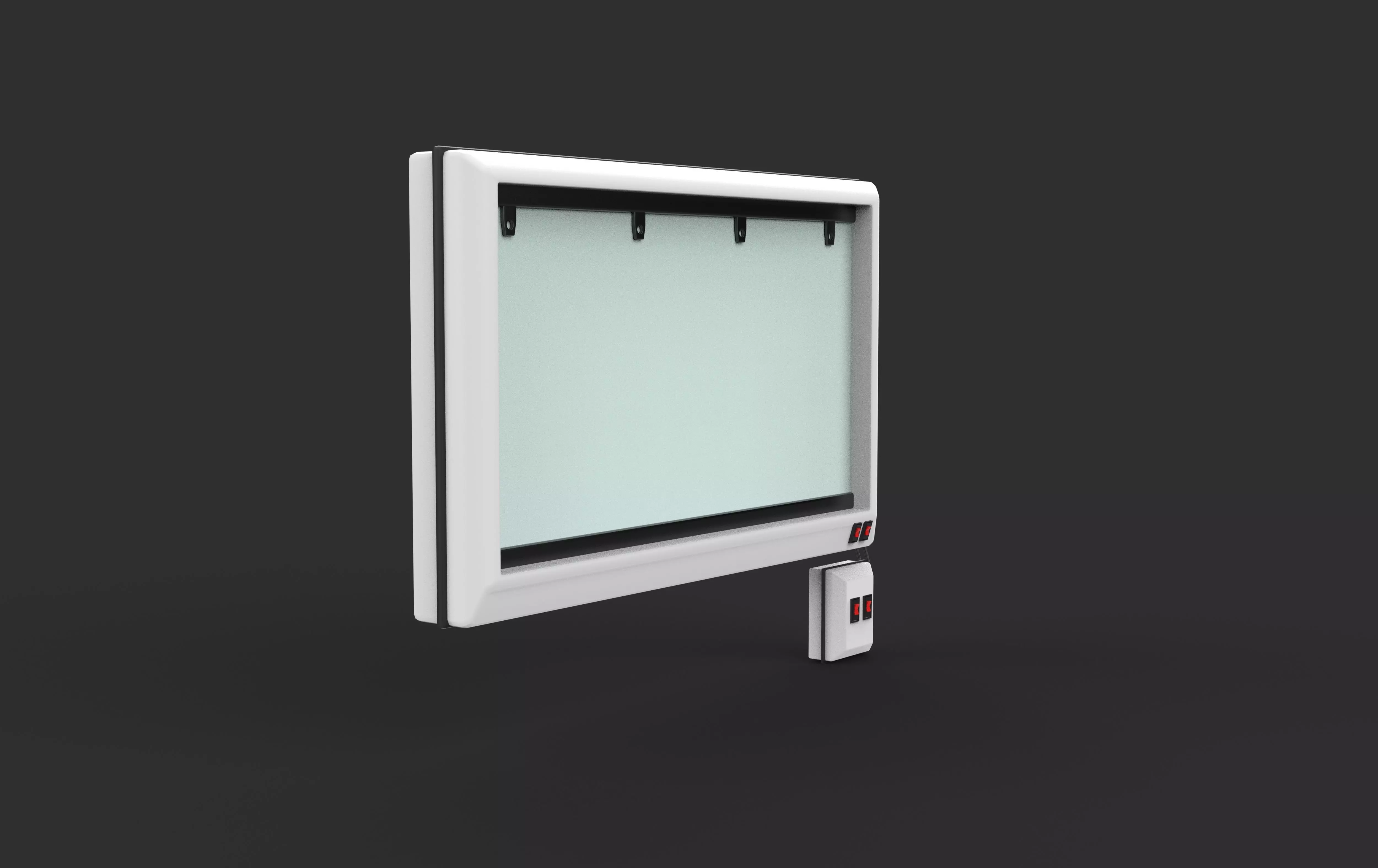 X ray light box 3D model_2