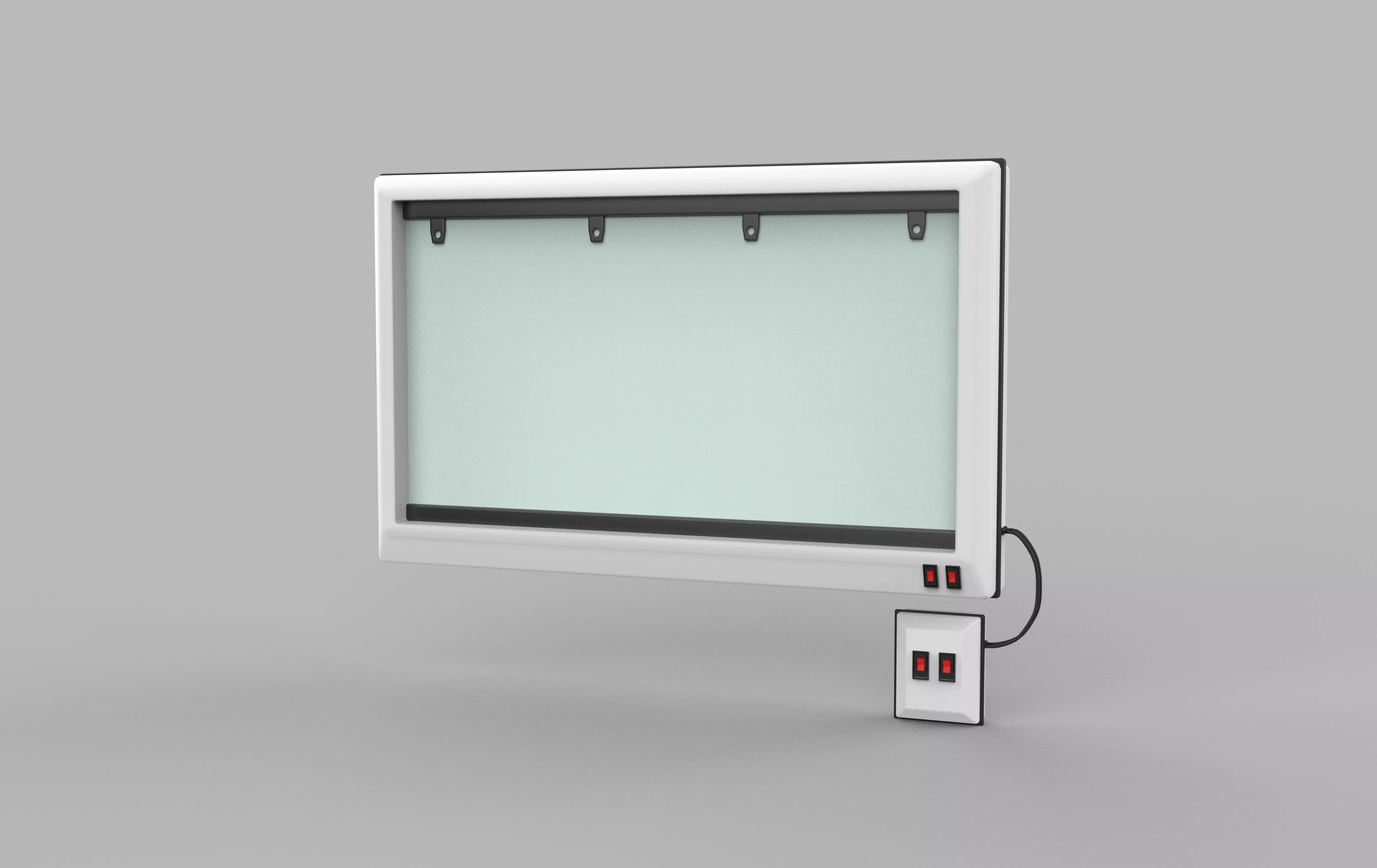 X ray light box 3D model_7