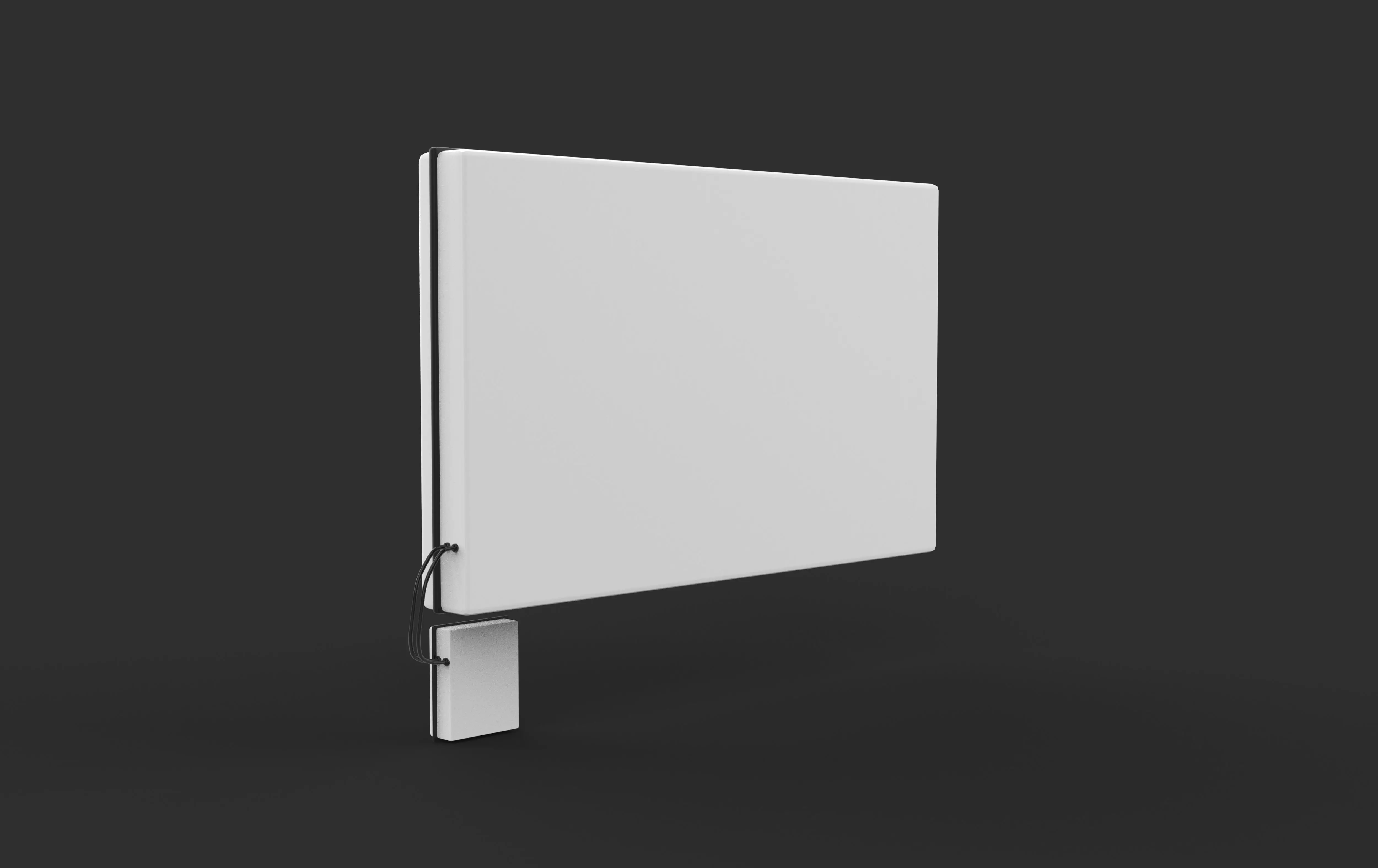 X ray light box 3D model_6