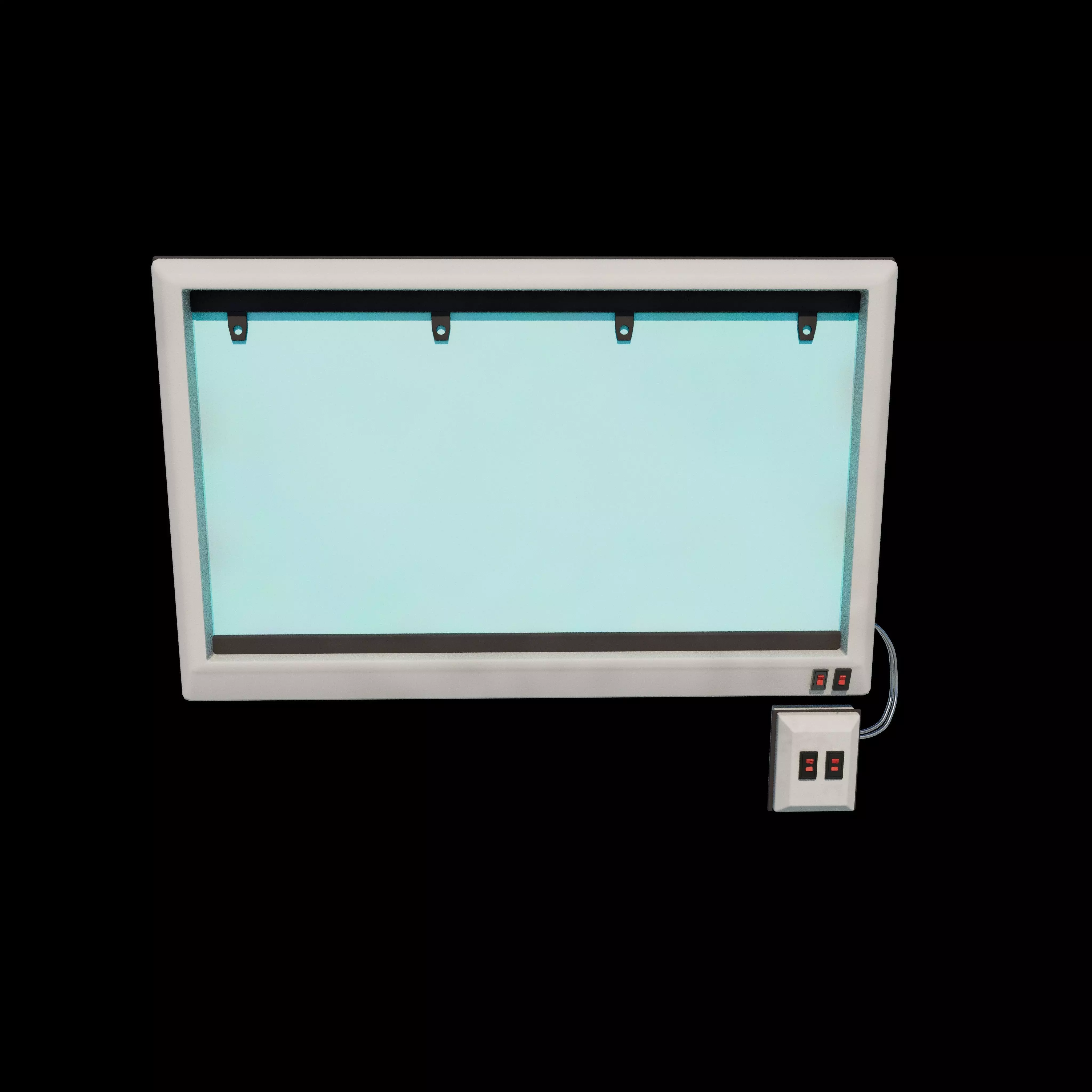 X ray light box 3D model_13
