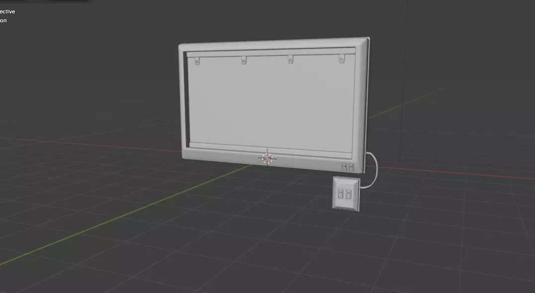 X ray light box 3D model_10