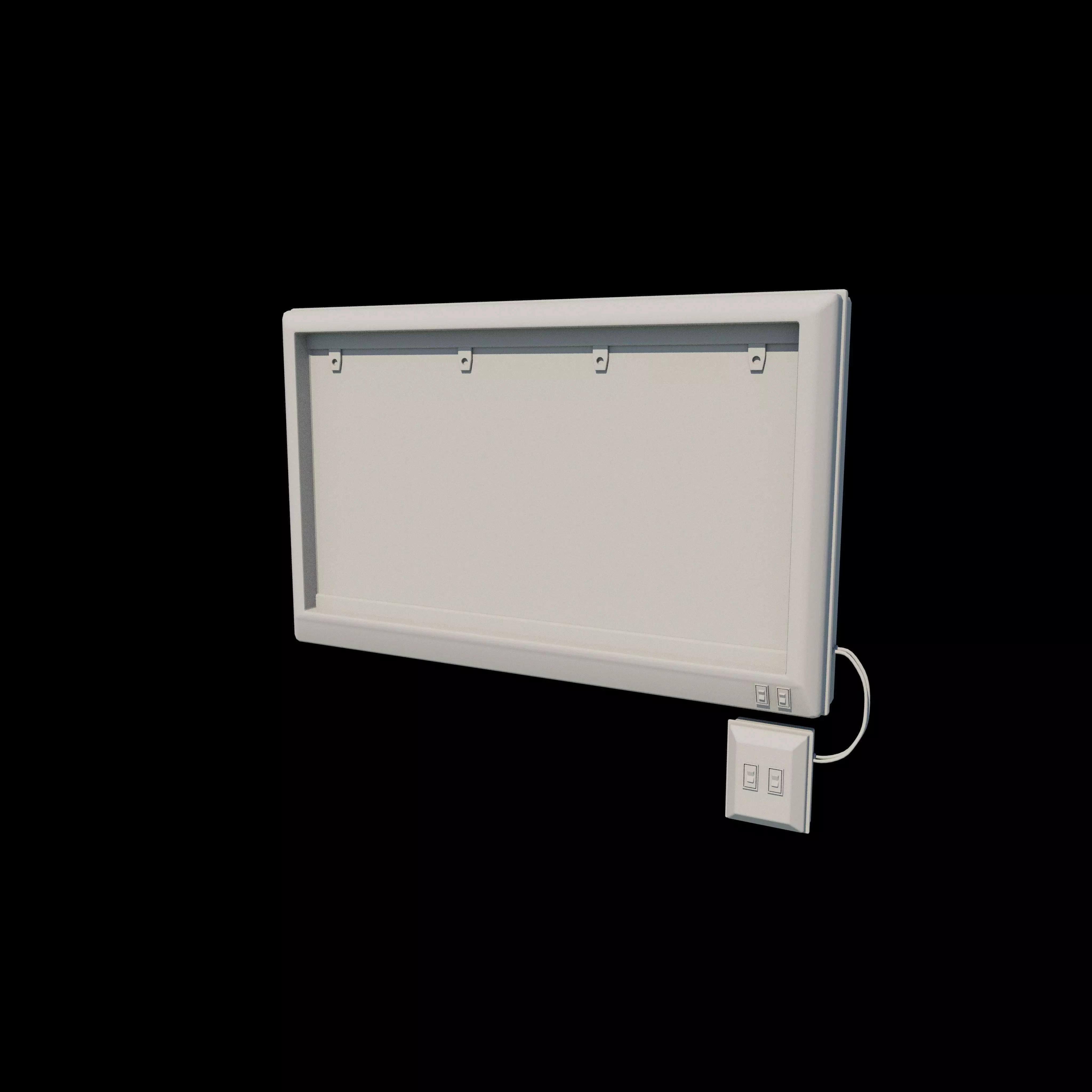 X ray light box 3D model_17