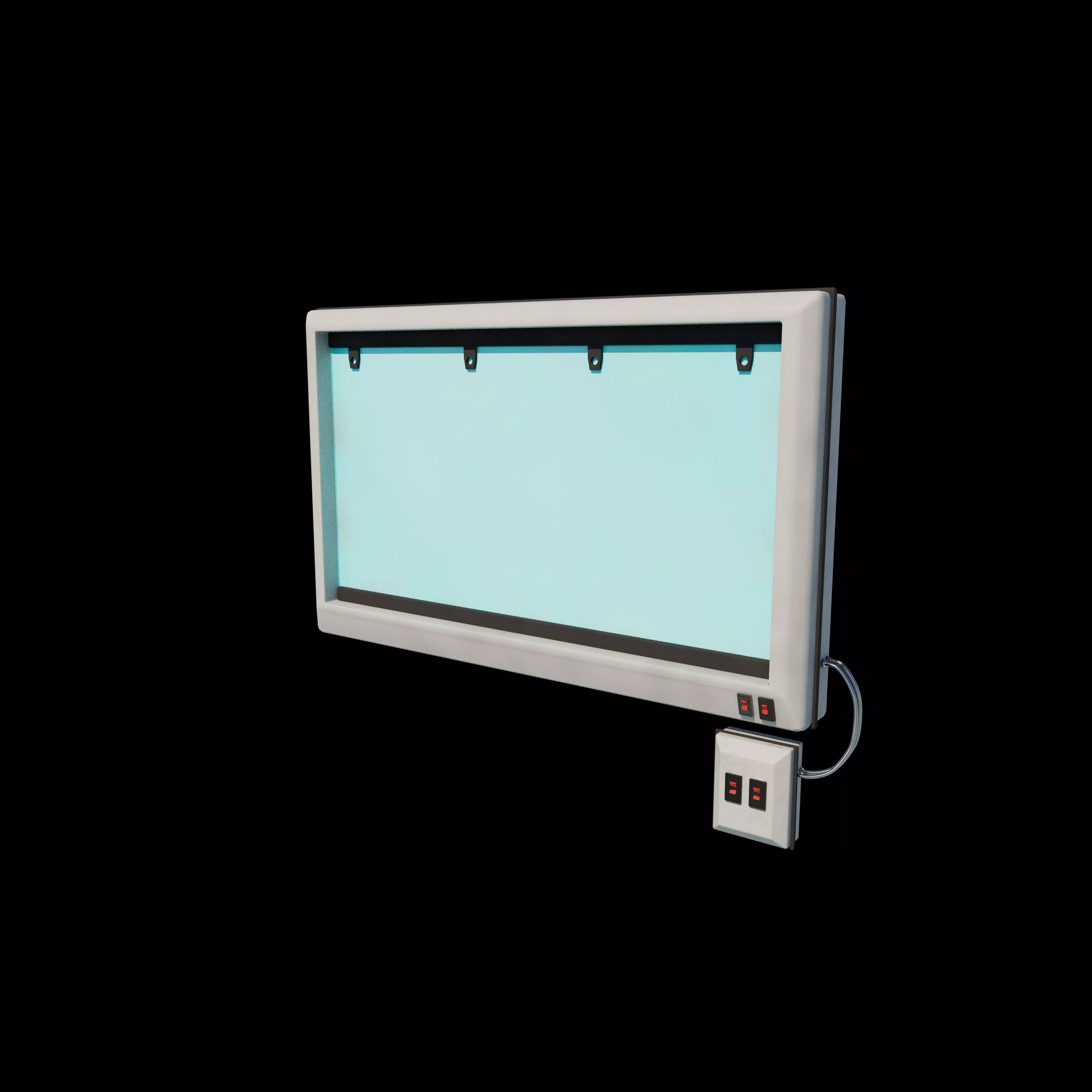 X ray light box 3D model_0