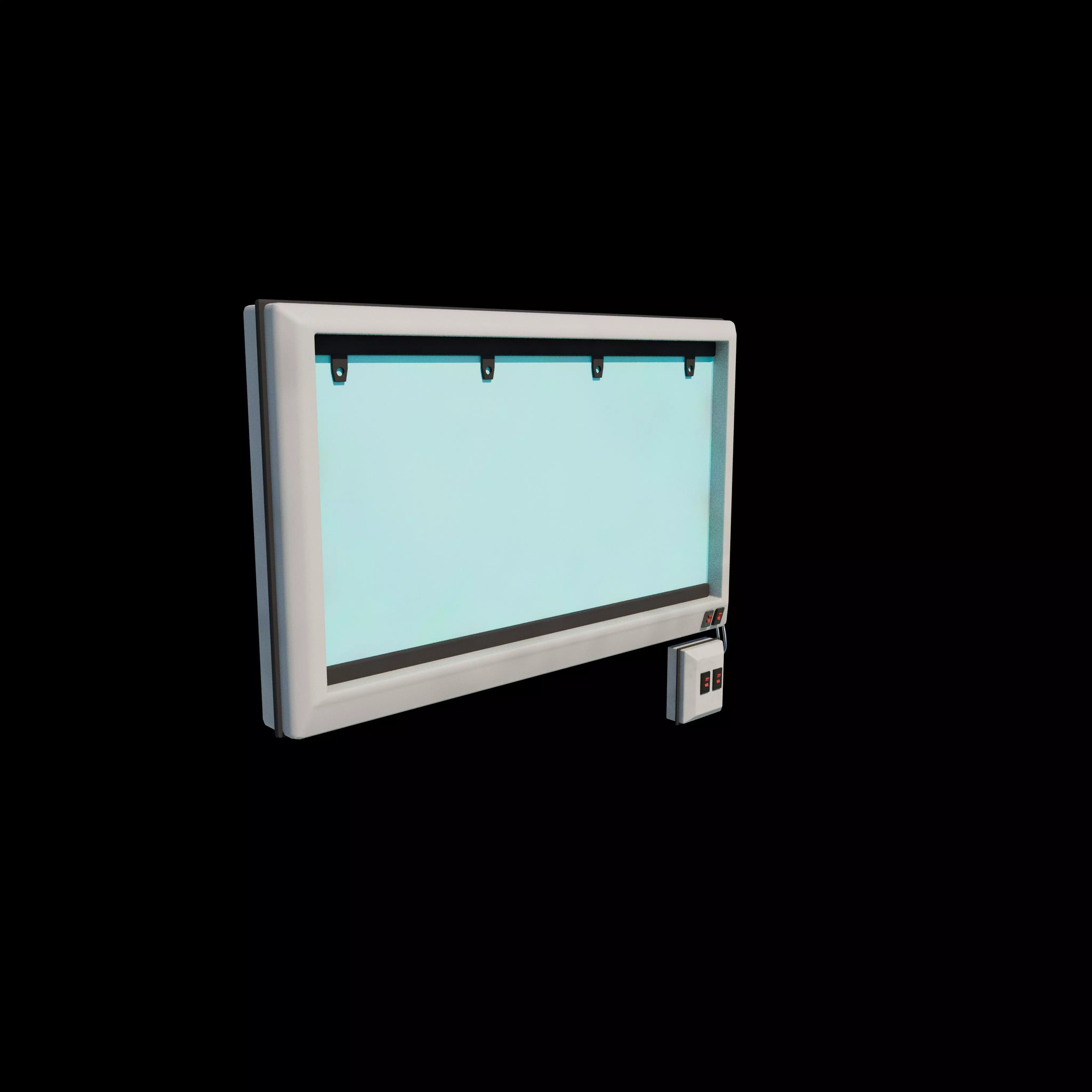 X ray light box 3D model_14