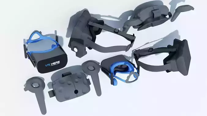 equipment   VR glasses  virtual device