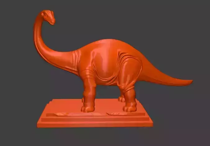 Sauropod dinosaur 3D model  dinosaur 3D model