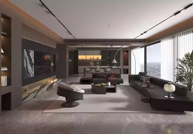 Living Room Scene 20