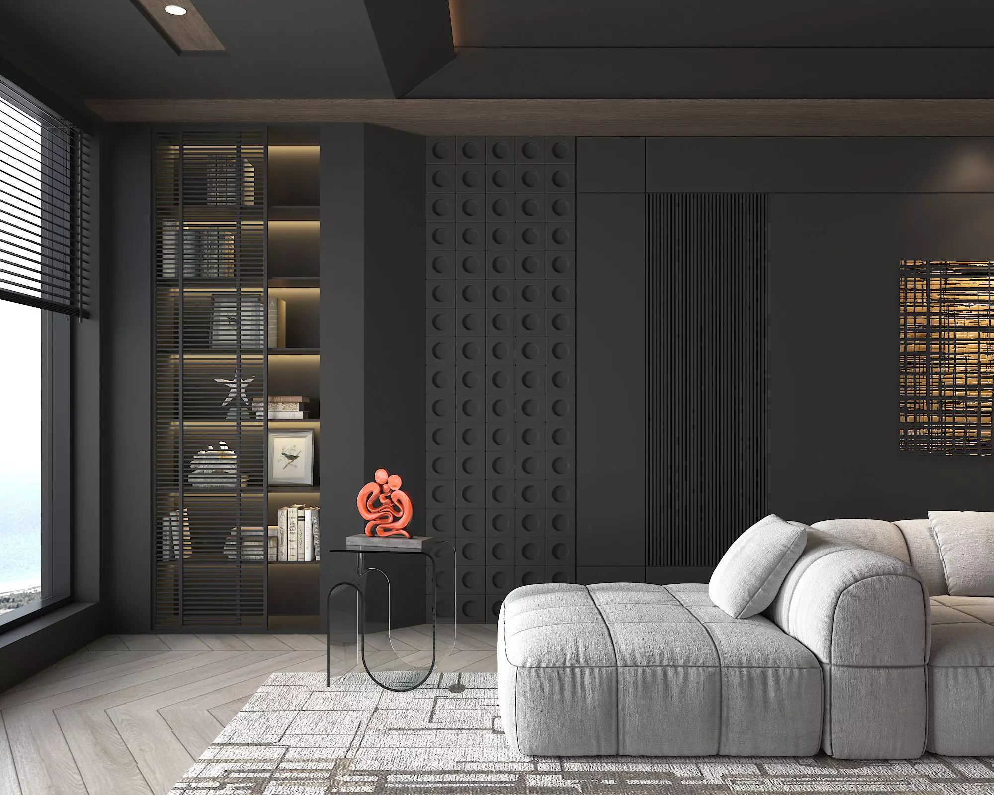 Living Room Scene 21 3D model_7