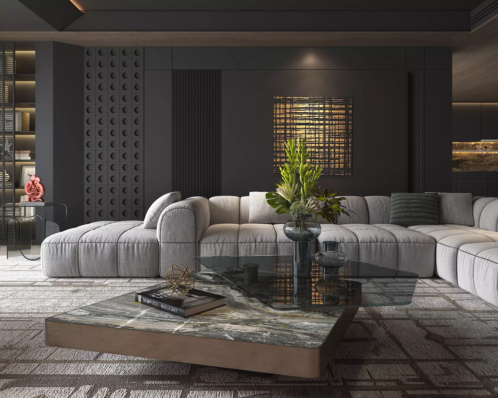 Living Room Scene 21 3D model_5