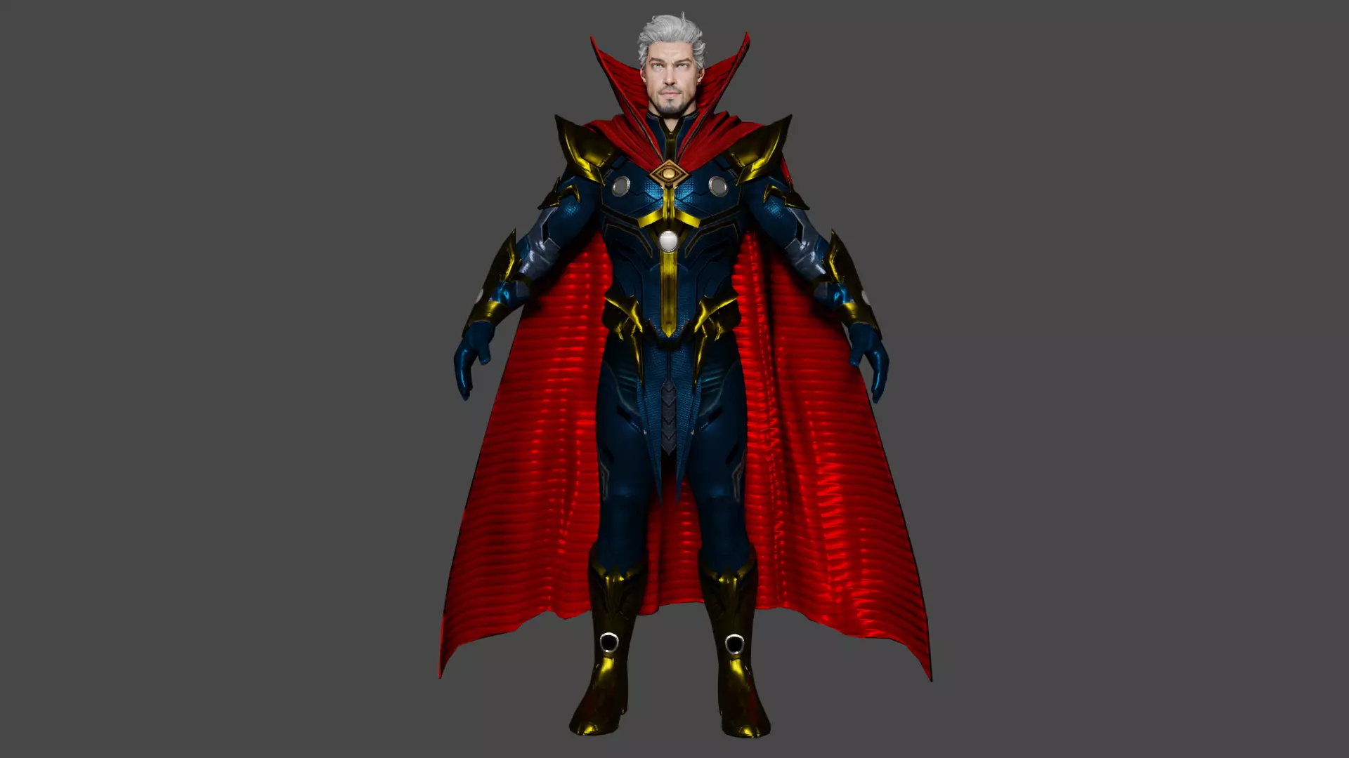 Xandearth Dr Strange Low-poly 3D model