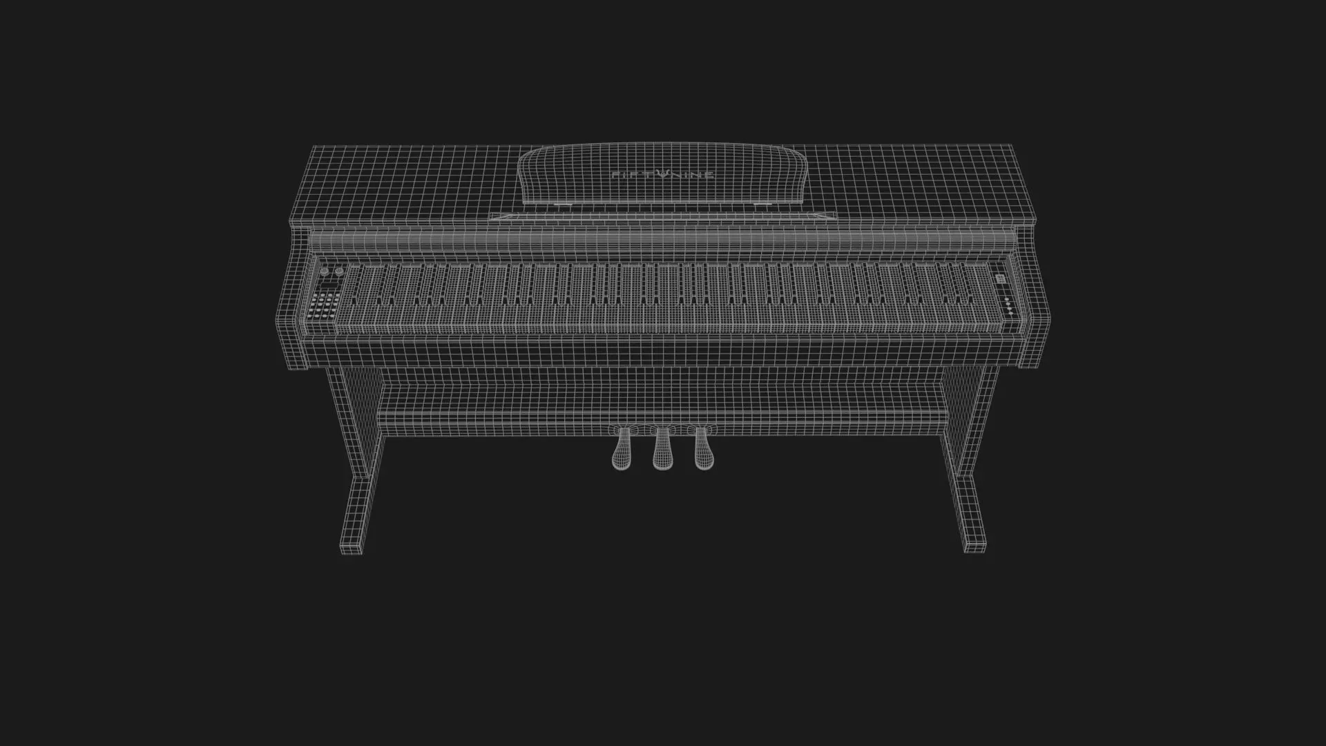 Sencor Digital Piano SDP 200  3D model_7