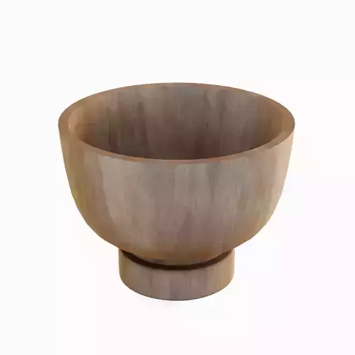 Medieval Wooden Bowl 03