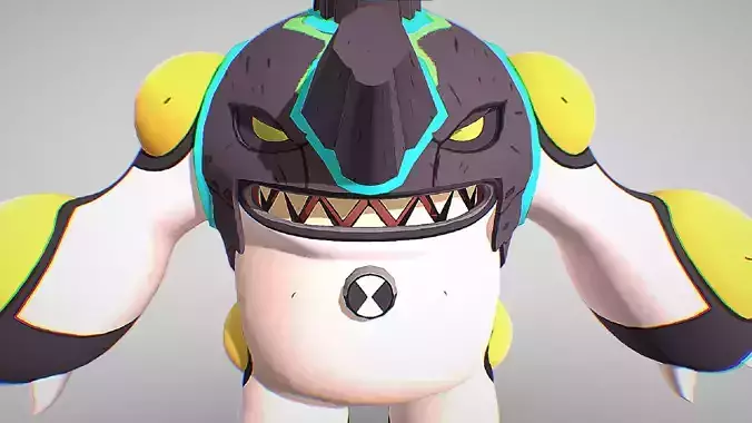 Omni Enhanced Cannonbolt - Ben 10 Alien Experience