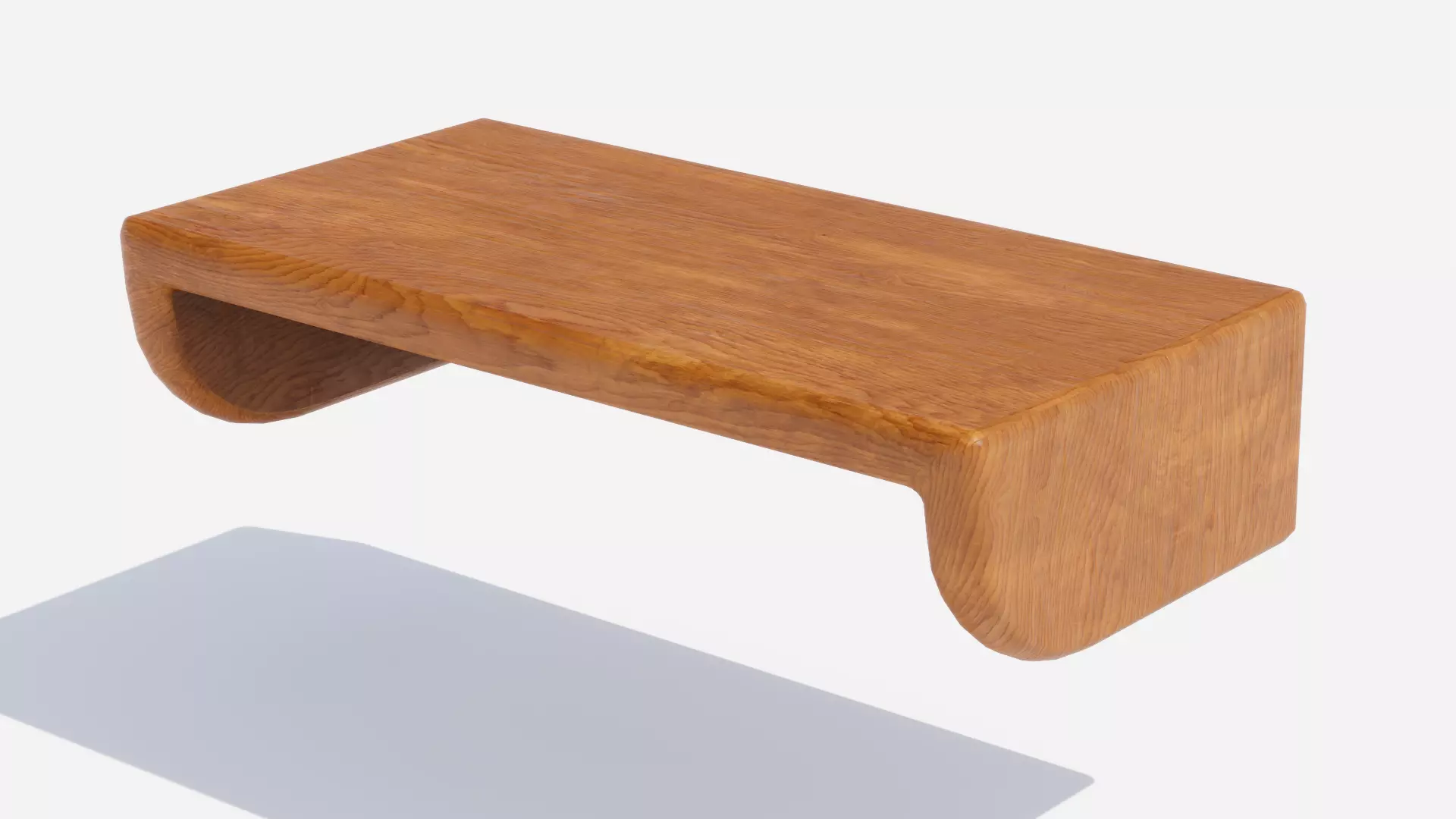 Shelf02 Low-poly 3D model_1