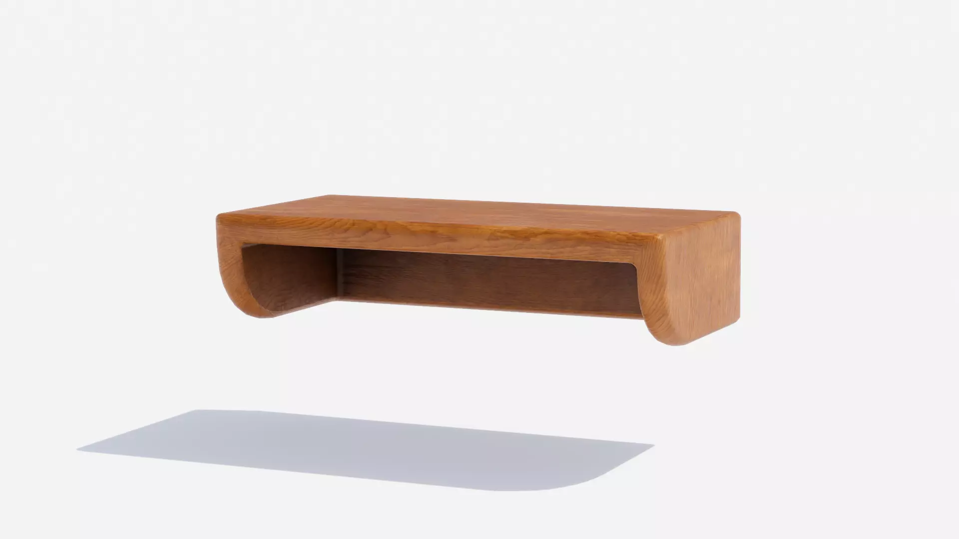 Shelf02 Low-poly 3D model_5