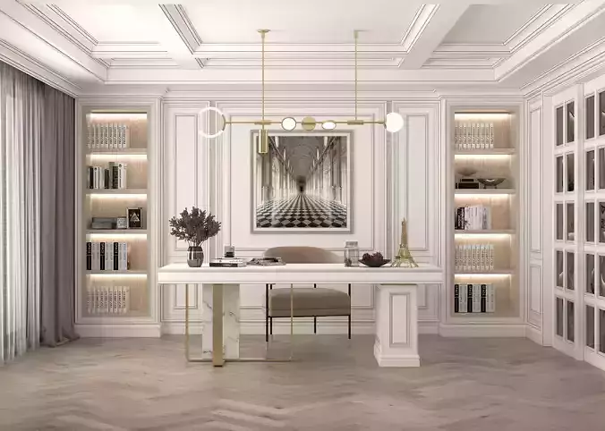 Neoclassical style Working Room