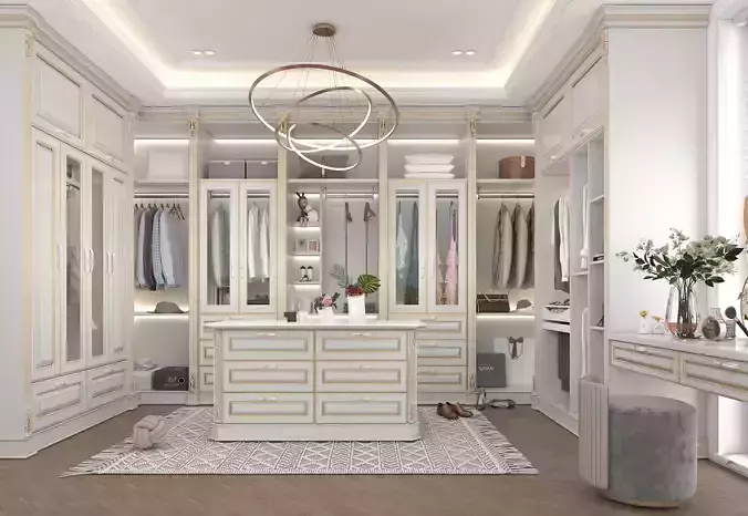 Classic style Dressing Room