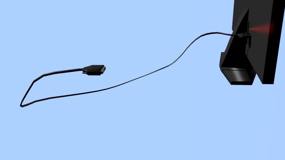 Computer rigged and animated Low-poly 3D model_12