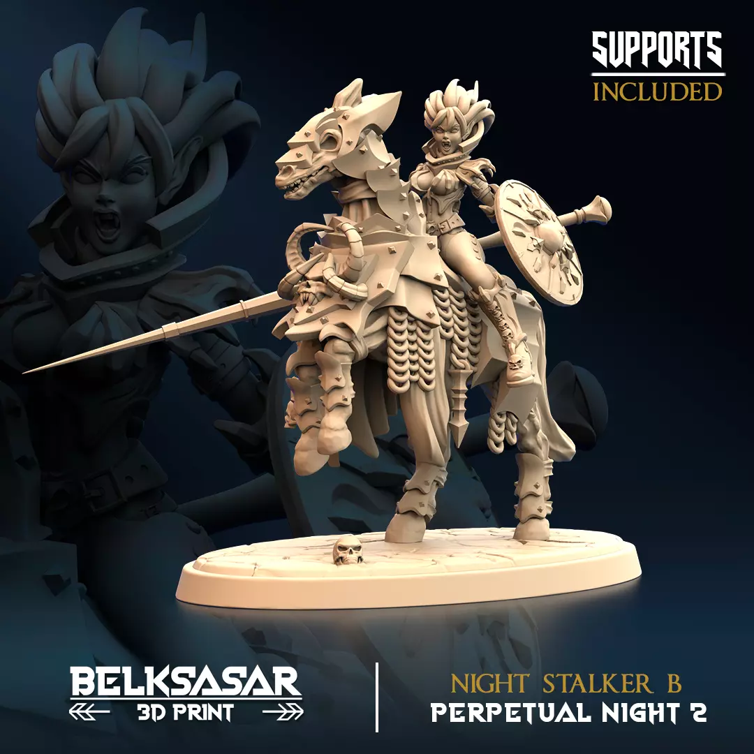 Vampire Night Stalker B 3D print model