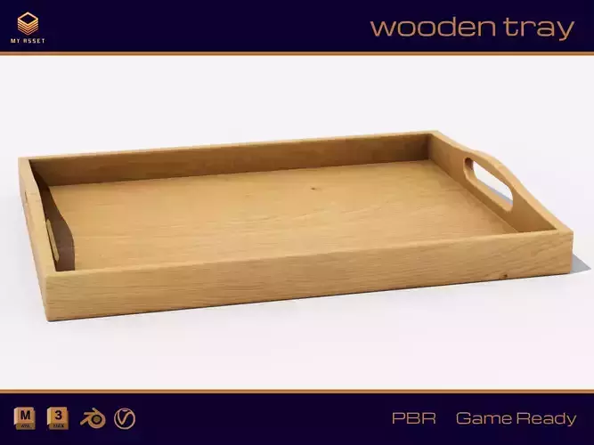wooden tray