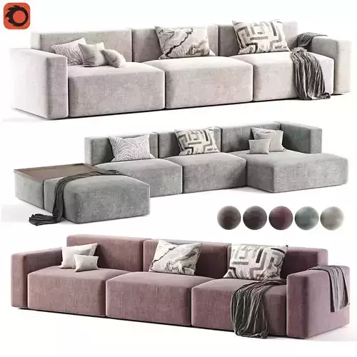 Cubic Sofa by Saloni