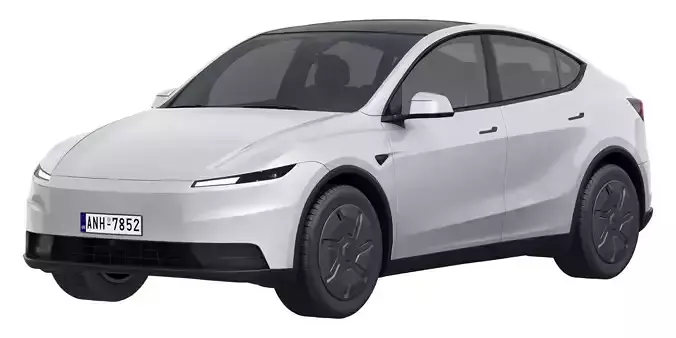 Tesla Model Y Standard 2026 3D model Tesla Model Y Standard 2026 3D model