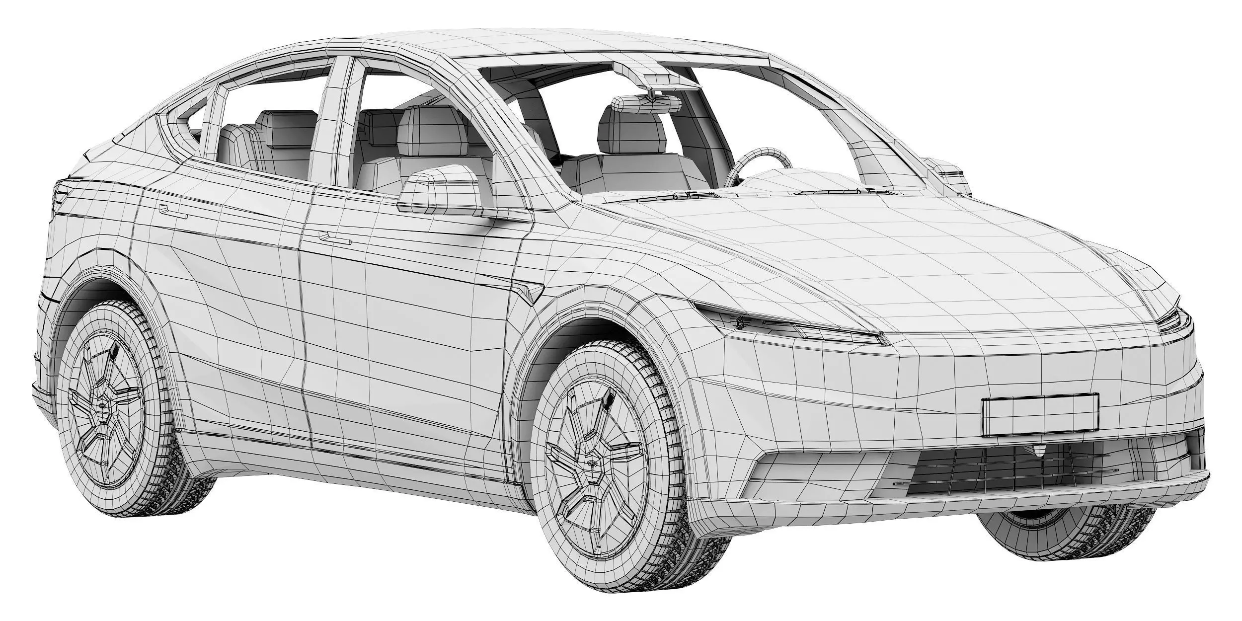 Tesla Model Y Standard 2026 3D model_14