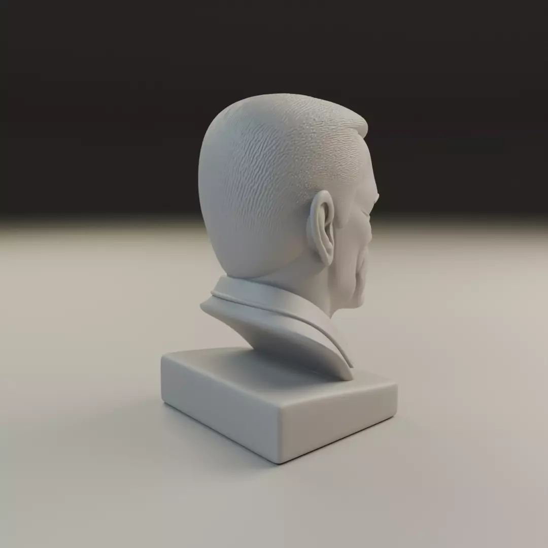 jean claude van damme 3D print model_14