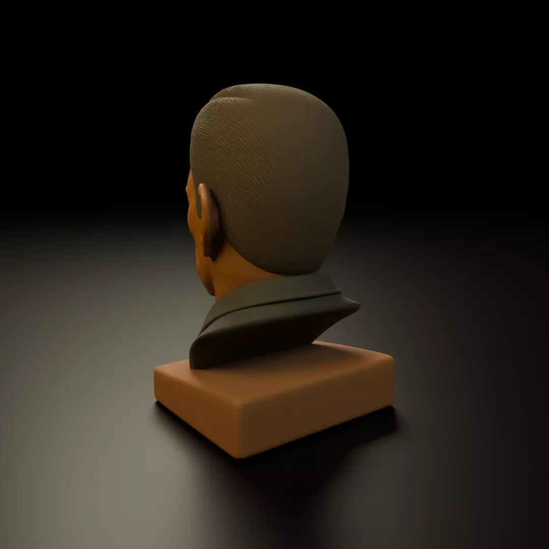 jean claude van damme 3D print model_7