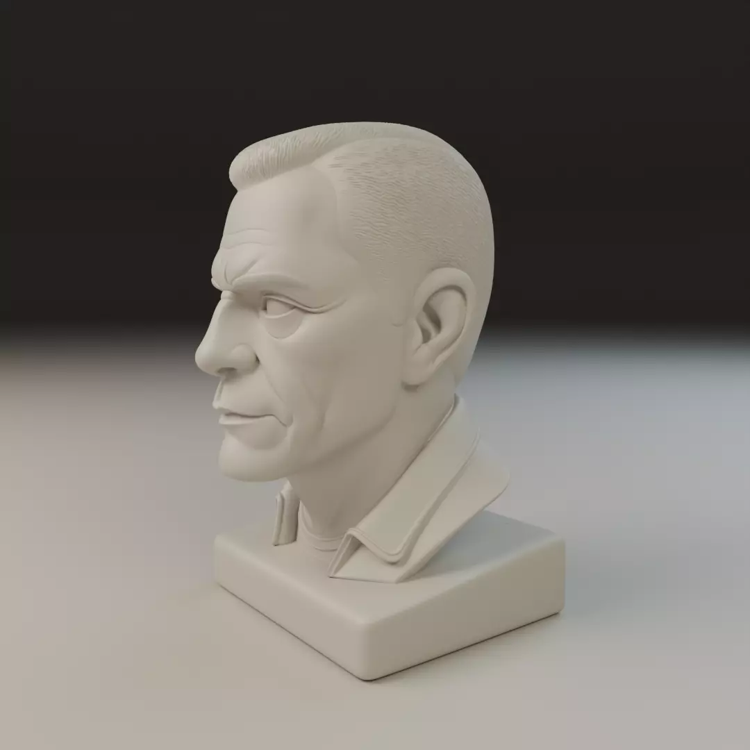 jean claude van damme 3D print model_10