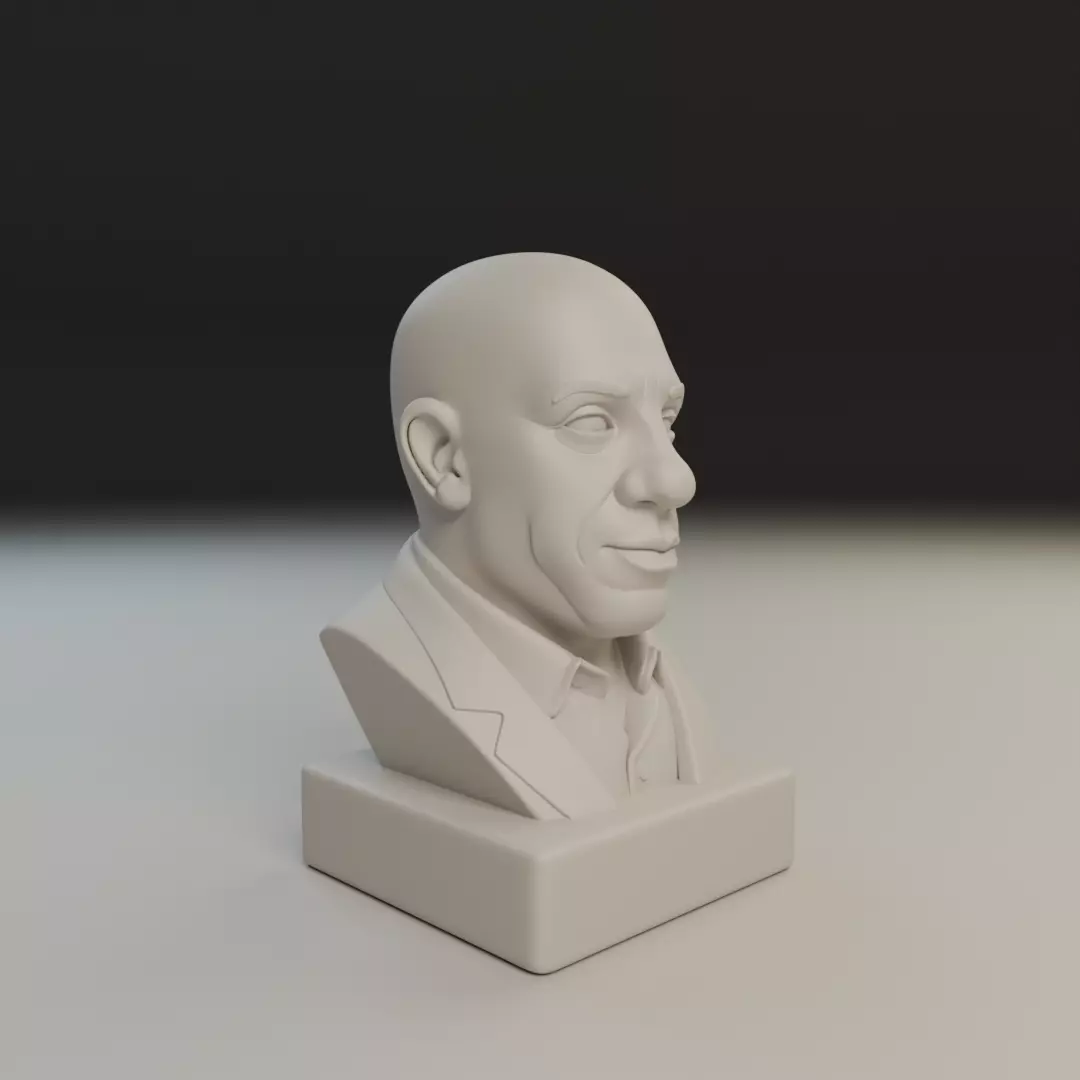 Vin Diesel 3D print model_12