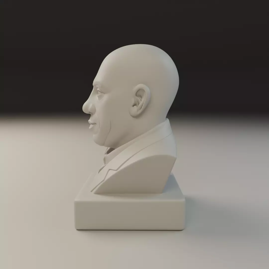 Vin Diesel 3D print model_4