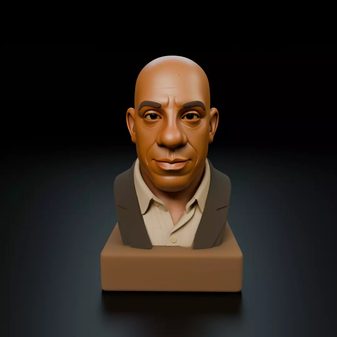 Vin Diesel 3D print model_15