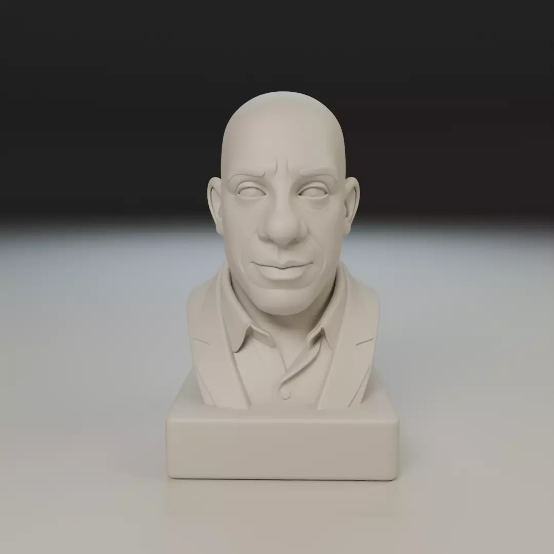 Vin Diesel 3D print model_16